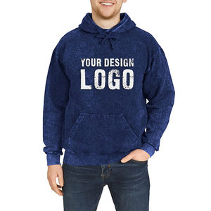 Customized Logo 450g Heavy <b>Washed</b> Oversized Men's Hoodie High Quality Loose Sport Drop Shoulder Plus Size Mens Hoodies - Product Image 3