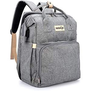 Muestra Gratuita, Bolsa de Pañales Multifuncional Plegable al por Mayor, Bolsa de Transporte Impermeable para Mamá y Bebé con Puerto USB - Product Image 6