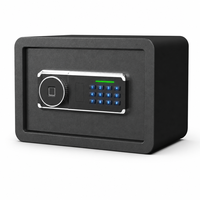 Serrure électronique de coffre-fort SY-214-Z avec bande indicatrice LED, clavier rétroéclairé et serrure intelligente à empreinte digitale Tuya, directement de l'usine