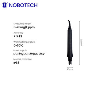 Medidor residual 4-20ma do cloro de Nobotech em linha residual do cloro Sensor Piscina livre instrumento RS485 do analisador do cloro - Product Image 3