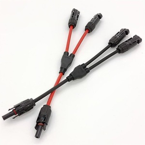 Connecteur solaire de type MC4 Y 16A 30A IP65 étanche en ABS avec contact en cuivre pour système d'énergie solaire - Product Image 2