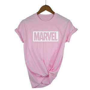 T-shirts décontractés pour femmes tendance Harajuku, punk <span class=keywords><strong>rock</strong></span> MARVEL, coton Tumblr, t-shirt décontracté hipster pour <span class=keywords><strong>femme</strong></span>, hauts graphiques - Product Image 4