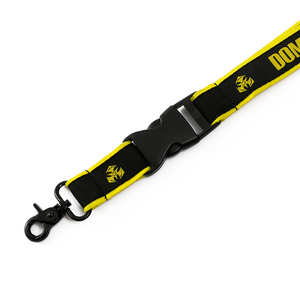 Custom Printed Woven Label <b>Lanyards</b> Keychain ID Card Necklaces Breakaway <b>Lanyards</b> with Metal Hook for Pass Work Card - Product Image 2