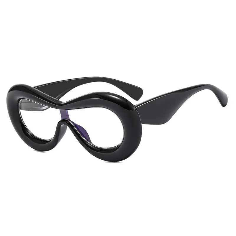 Fashion Y2K Optical Glasses Oversized Frame Fashion Candy Color Custom Logo Men Women Eyeglasses