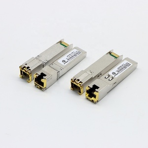 Số lượng lớn giá 10Gbps mô-đun quang học SFP-T 100m 1000m thích ứng tỷ lệ đồng SFP để RJ45 10g cho Juniper <span class=keywords><strong>Cisco</strong></span> tương thích - Product Image 3