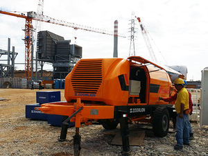 Pompes à béton sur remorque Zoomlion HBT80.14.174RSU, prix de vente de machines à béton - Product Image 5
