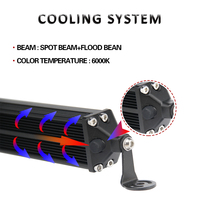 Système d'éclairage automobile ultra-lumineux, haute qualité, 6D, IP68, Mini phares de conduite, barres lumineuses pour véhicule tout-terrain, 4x4 Led, pour camions