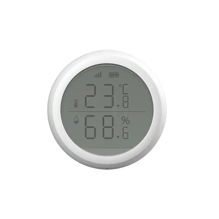 MoesHouse ZigBee Smart Temperature Humidity Sensor Round