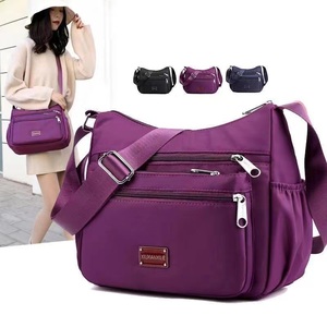 Nouveau <span class=keywords><strong>sac</strong></span> à bandoulière pour femmes, grande capacité, <span class=keywords><strong>sac</strong></span> en toile de nylon, <span class=keywords><strong>sac</strong></span> pour maman, <span class=keywords><strong>sac</strong></span> de rangement <span class=keywords><strong>multi</strong></span>-compartiments - Product Image 1