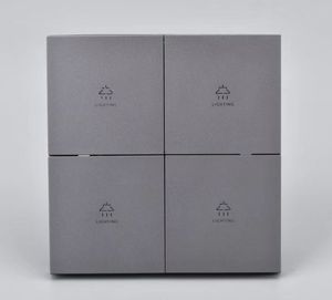 Golden Security Skin Friendly Smart Zigbee 1 2 3 4 8 Way Interruptor de pared Control de Voz bidireccional Funciona con la aplicación Alexa Google Home Tuya - Product Image 2