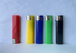 Briquet électrique rechargeable résistant aux enfants en gros d'usine pour cigarettes en plastique avec des motifs conçus - Product Image 5