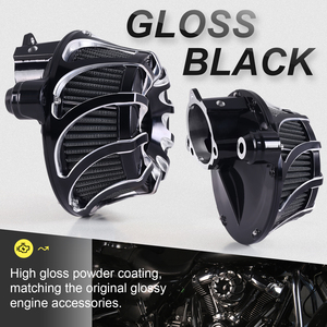 Sistema de Admisión de Aire de Alto Flujo Invertido Drift para <span class=keywords><strong>Harley</strong></span> M8 Softail 2025-2026 Touring 2023-2026 - Product Image 2