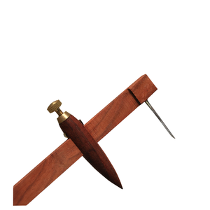 Houten Aardewerk Gereedschap Kompas Remklauw Voor Ronde Kleiplaat - Product Image 4