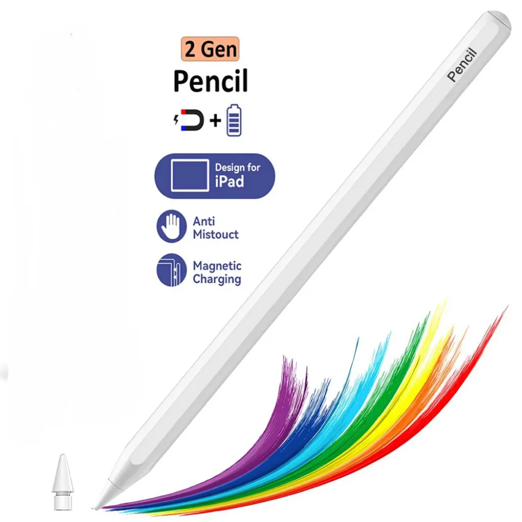 Caneta stylus com capacitor magnético para tablet iPad 11, caneta stylus GEN 1/2 3 desenho, ideal para tirar notas, venda imperdível