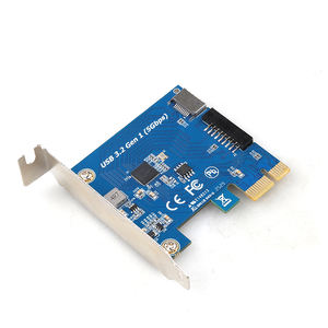 NEC 3 Bağlantı Noktalı USB 3.2 Gen 1 (5Gbps) Combo PCIe Kartı için PCIe1X - 20pin+Type-e Genişletme Kartı - Product Image 1