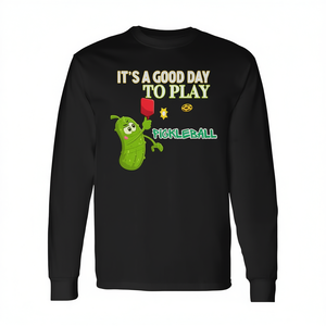 T-shirt premium a maniche lunghe Pickleball Design Dink Player per gli appassionati di Pickleball - Product Image 2