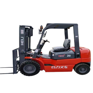 Carretilla elevadora Heli H2000, minicarretilla elevadora diésel de 2 toneladas con motor japonés con palanca de cambios lateral, mástil Triplex - Product Image 1