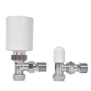 Tafunflow — Valve de Thermostat électrique, à monter soi-même, en plastique blanc, <span class=keywords><strong>radiateur</strong></span> <span class=keywords><strong>thermostatique</strong></span>, tête intelligente TRV - Product Image 2