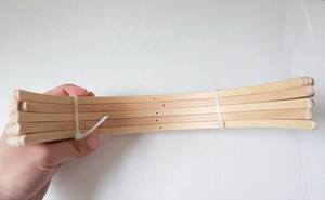 Vente en gros de fournitures d'art et d'artisanat DIY, tailles variées personnalisées, anneaux en <span class=keywords><strong>bois</strong></span> semi-circulaire non finis, cadre en <span class=keywords><strong>bois</strong></span> <span class=keywords><strong>pour</strong></span> <span class=keywords><strong>mobile</strong></span> bébé - Product Image 4