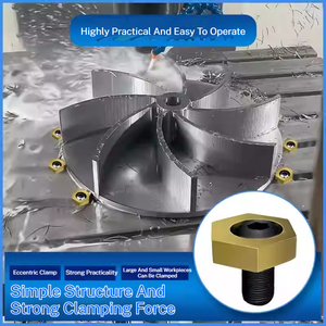 Ok <strong>Vis</strong> M4 M5 M6 M8 <strong>M10</strong> M12 M16 Hexagonal Eccentric Fixture Clamps Stainless Steel Anchor Clamping with Nut Workholding Thread - Product Image 5