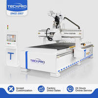 Máquina de Tallado en Madera, Router CNC de 3 Ejes con Hoja de Sierra para Muebles de Madera Maciza, Manualidades, Pantallas y Tallado en Relieve