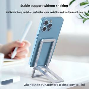 Soporte para Teléfono y Tablet, Tipo Tarjeta, Ultrafino, Portátil, Plegable, Multifuncional, Universal - Product Image 2