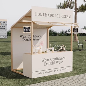 Farm Market Stall Tent <strong>Food</strong> Street Snack <strong>Stand</strong> Outdoor Market Event Stall Portable Street <strong>Stand</strong> - Product Image 1