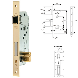 Serratura Tesa 2030-hl/60 - Product Image 2