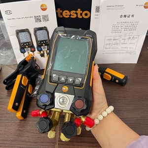 เทสโต้ 557s สมาร์ทดิจิตอลแมนิโฟลด์พร้อมบล็อก 4 ทาง, ระบบป้องกัน IP54, รองรับสารทำความเย็นได้ 90 ชนิด - Product Image 4
