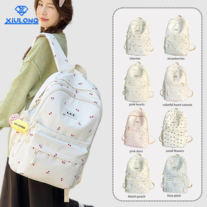 Mochilas escolares de gran capacidad, muy vendidas, lindas para niñas, impermeables, ligeras, para estudiantes universitarios y adolescentes. - Product Image 1
