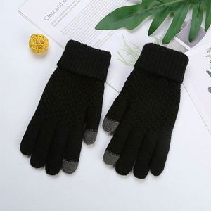 Venta Directa de Fábrica de Gorros de Punto para Ciclismo, Cálidos y Gruesos, con Pantalla Táctil y Diseño Jacquard para Hombre y Mujer - Product Image 4