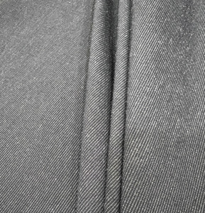 Fine vertical stripe rib knit fabric cationic spandex <b>brushed</b> thermal cloth for base layer garment - Product Image 4