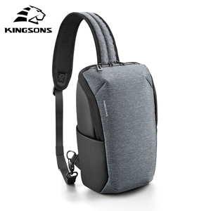 Nouveau sac messager et sac à bandoulière pour homme, avec bouton, imperméable, design ergonomique, grande capacité, sac d'affaires - Kingsons - Product Image 2