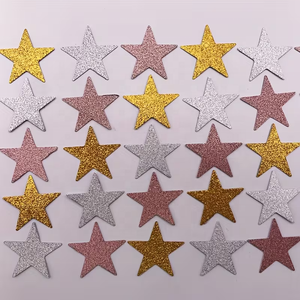 Wholesale Glitter Cardboard Confetti Star-Shaped Scatters Ultra-Shiny Party <b>Cake</b> Decorations - Product Image 6