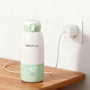 Calentador de leche eléctrico portátil con carga USB y temperatura precisa para uso en interiores y exteriores, suministro de fábrica. - Product Image 1