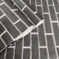 Papier peint moderne 3D élégant à motifs de briques pour chambre à coucher salon salle à manger salon de coiffure fond d'écran mural