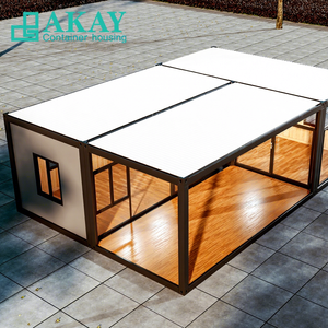 Maisons modulaires recyclées à faible teneur en carbone Dortoir portable Usine Abri d'urgence Vente Maison en conteneur Petite maison - Product Image 1