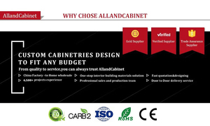 Armoires de <span class=keywords><strong>cuisine</strong></span> Alland en chêne naturel avec quincaillerie à fermeture douce, meubles de <span class=keywords><strong>cuisine</strong></span> modernes en bois massif pour la rénovation de la <span class=keywords><strong>cuisine</strong></span> à domicile - Product Image 6