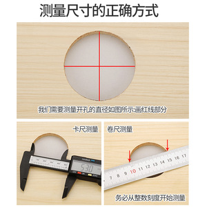 Boîte de gestion de câbles ronde en plastique, 50, 53, 60 mm, pour le routage des câbles sur le bureau, design minimaliste, organisateur portable - Product Image 3
