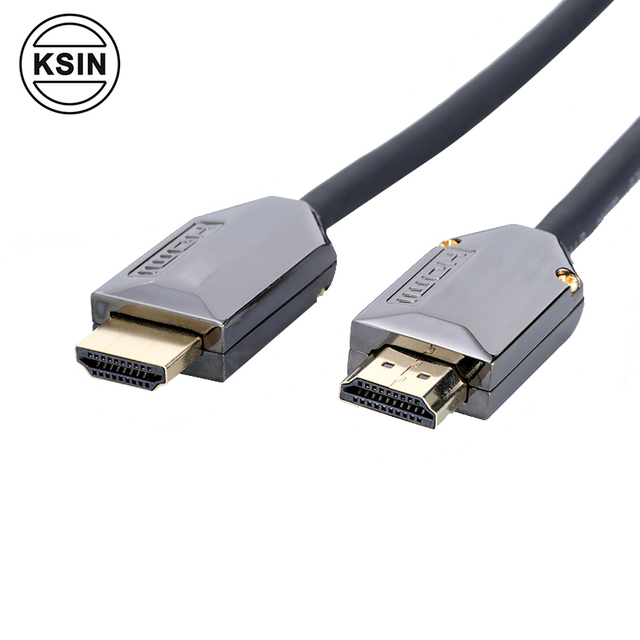HDMI Active Optical Cable 50Meters HDMI Fiber Cable 2.0V 2.1V  HDMI AOC Cable