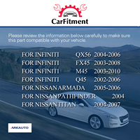 عالية الطاقة الأحمر الإشعال لفائف 224487S015 22448AR215 UF510 لنيسان تيتان باثفايندر إنفينيتي FX45 QX56 Q45 5.6 4.8 4.6 TB48
