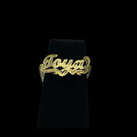Qiuhan OEM Deux Tons Couleur Personnalisé Double Couche Gothique Femmes Figaro Lien Initial Bracelet
