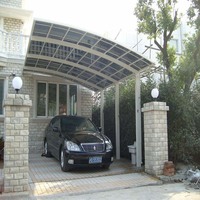 Auvents et abris de voiture, garages, abris de voiture / PC / hangar, garages, auvents et abris de voiture, stationnement de voiture, métal, aluminium, abri de voiture simple