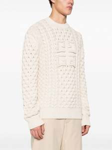 Pull à col rond en tricot décontracté pour homme à manches longues personnalisé, Pull en cachemire tendance pour homme - Product Image 2