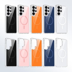 Coque de téléphone magnétique antichoc de luxe en PC pour iPhone 17 et <span class=keywords><strong>Samsung</strong></span> S26 Ultra S26 Plus – Vente en gros - Product Image 1