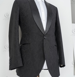 Saisons populaires personnalisé sur mesure <span class=keywords><strong>pas</strong></span> <span class=keywords><strong>cher</strong></span> affaires africain décontracté épinglettes slim fit ensemble costume de <span class=keywords><strong>mariage</strong></span> pour hommes - Product Image 5