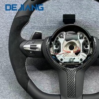 Vente flash pour volant de voiture BMW en fibre de carbone LED m Performance pour BMW Série 5 F30 F10 F32 F90 F80 F82 F87 F11 F36