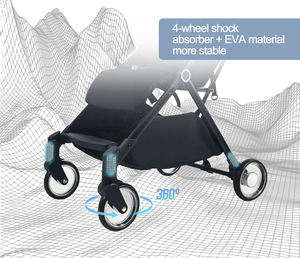 Carrito de bebé plegable más popular, cochecito de bebé, tamaño de cabina, coche de bebé, <span class=keywords><strong>Maleta</strong></span> de viaje Reversible - Product Image 4