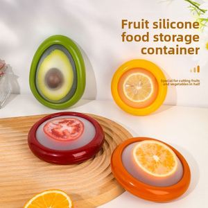Wholesale Kitchen Fruit Preservation Box Food Grade Silicone Sealed <b>Fresh</b> <b>Vegetable</b> Refrigerator Safe Fruit Storage Containers - Product Image 2