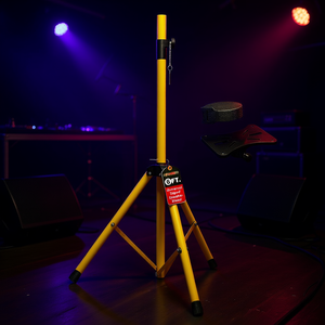 Soporte de trípode ajustable GFT para altavoces de 40-72 pulgadas, carga máxima de 100 libras, para uso en estudio, DJ y PA. - Product Image 2